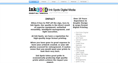 Desktop Screenshot of inkspotsdigitalmedia.com